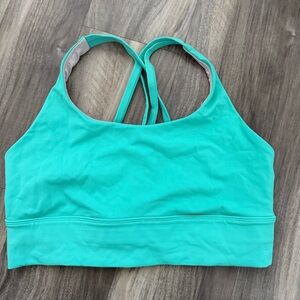 Lululemon Energy Bra Longline Paradise Green 8